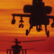 Four AH-64 Apache Helicopters Backbone One for iPhone Game Controller Skin